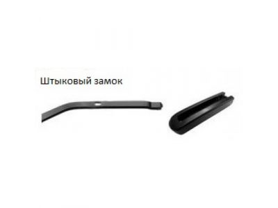 Дворник AIRLANE бескаркасный 24` (600 мм) от Airline Дворник AIRLANE бескаркасный 24` (600 мм)