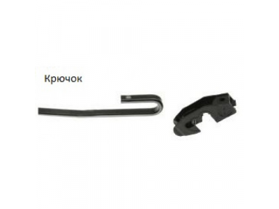 Щетка стеклоочистителя крючок 45см SWF CONNECT ,передняя,1 шт, 400mm/16", бескаркасная