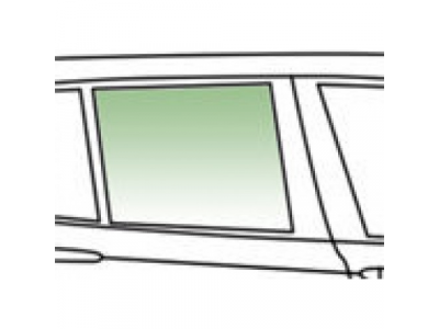 Ford Focus I 4D Sed / 5D Hbk задн.дв.опуск. лев. ТЗ от KMK Glass Ford Focus I 4D Sed / 5D Hbk задн.дв.опуск. лев. ТЗ