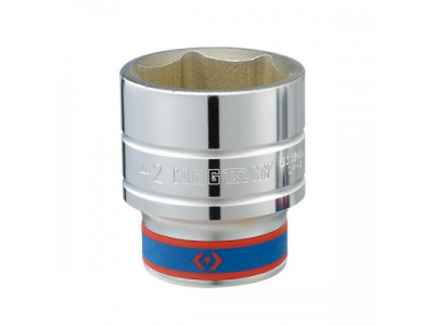 Головка торцевая стандартная шестигранная 3/4", 54 мм, KING TONY от KING TONY Головка торцевая стандартная шестигранная 3/4", 54 мм, KING TONY
